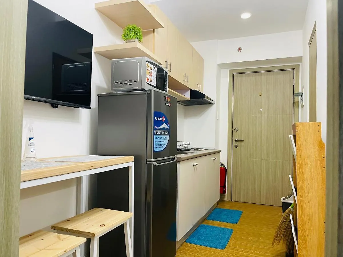 Hotel apartamentowy Taguig 1 Bedroom With Balcony Netflix Near Bgc Mc Kinley Filipiny